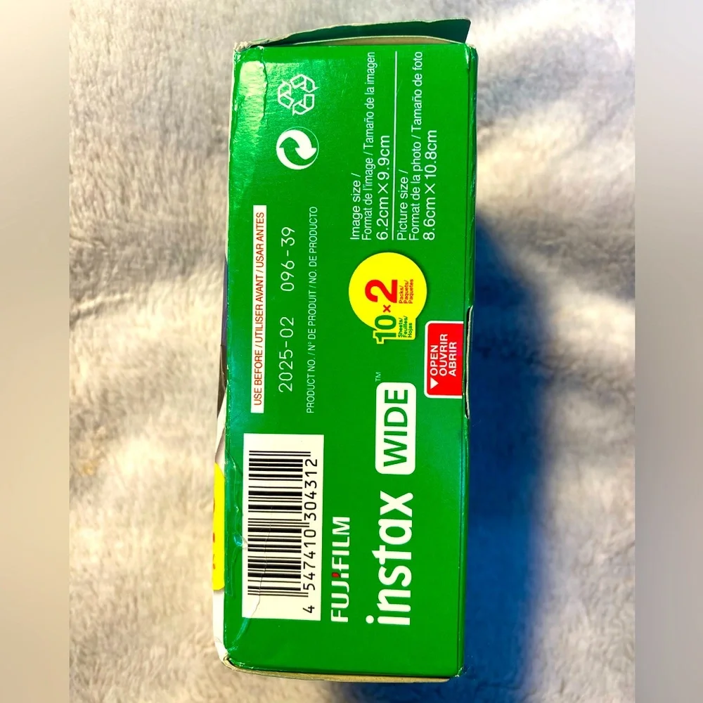 Fujifilm Instax Square Twin Pack Film - 20 Exposures